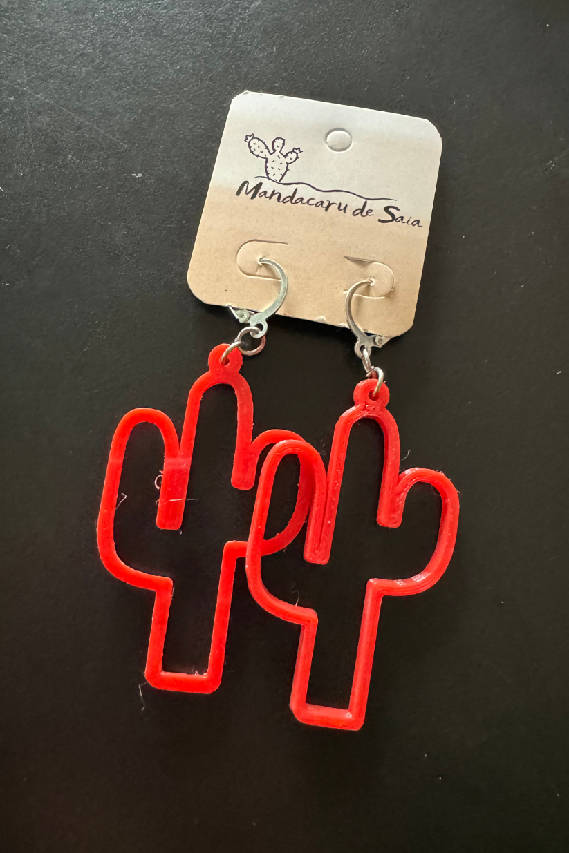 Brincos "Mandacaru de Saia"