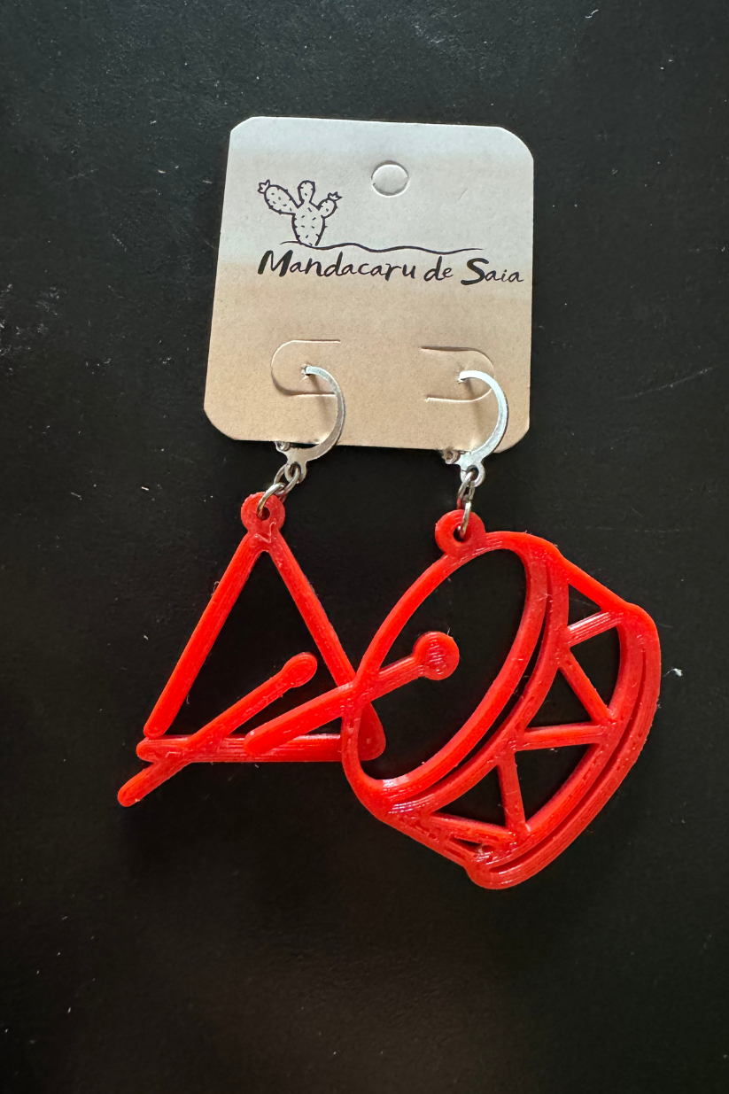 Brincos "Mandacaru de Saia"