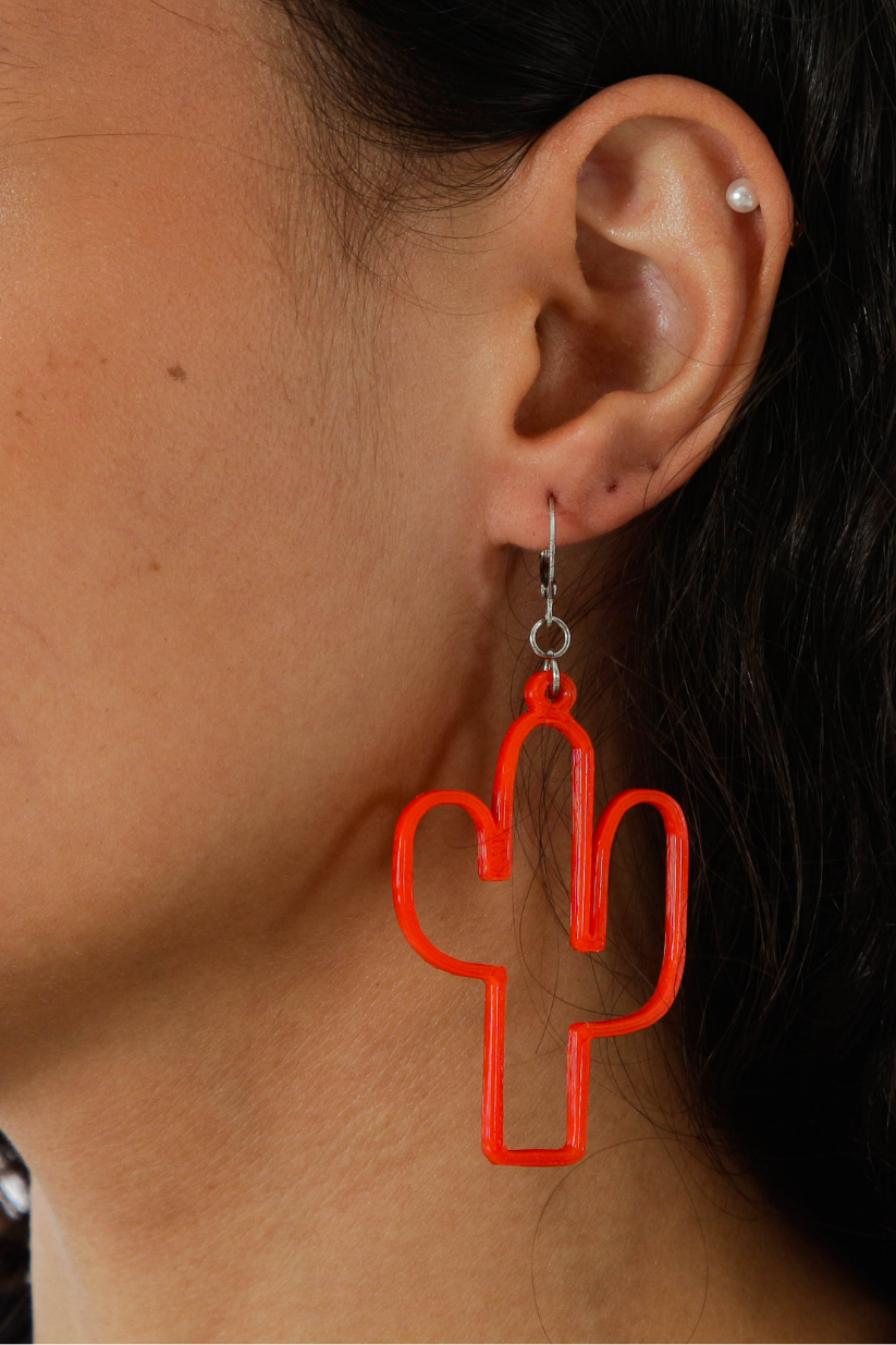 Brincos "Mandacaru de Saia"