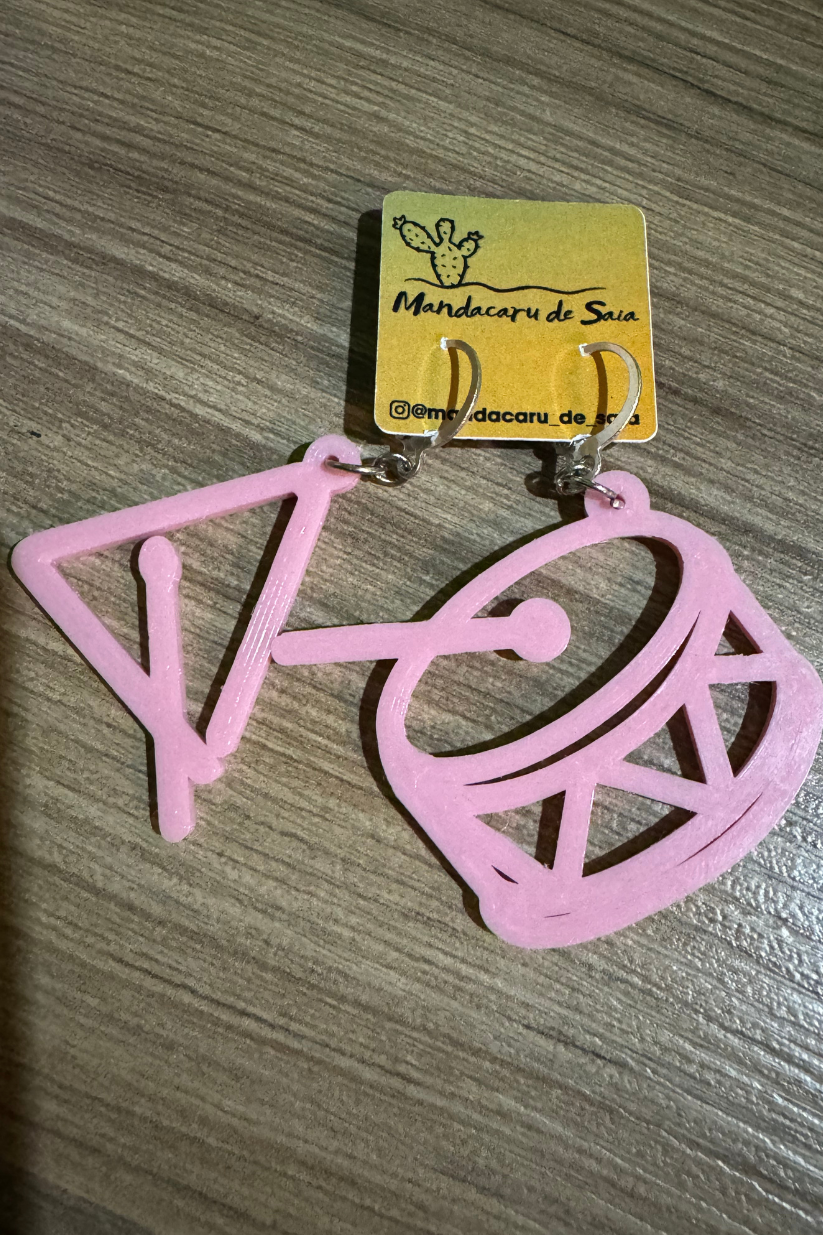 Brincos "Mandacaru de Saia"