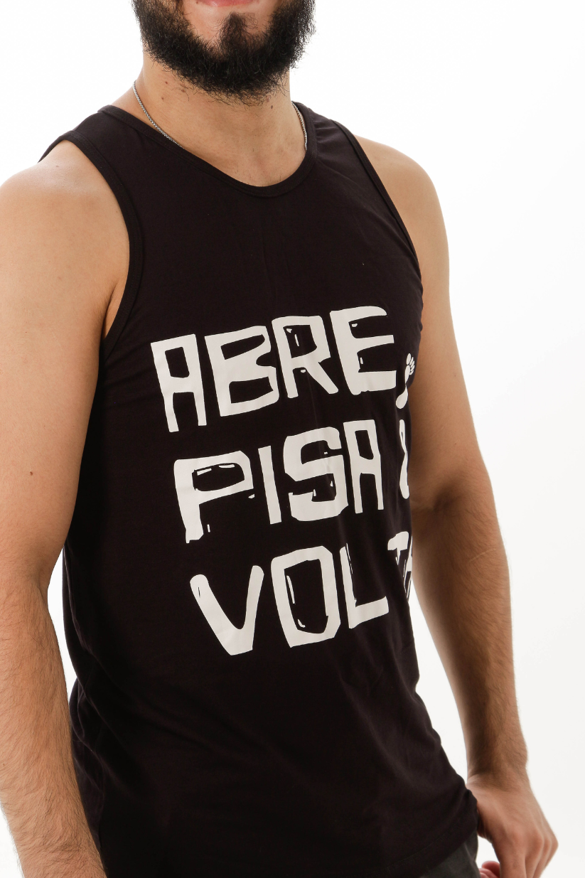 Blusa abre pisa e volta