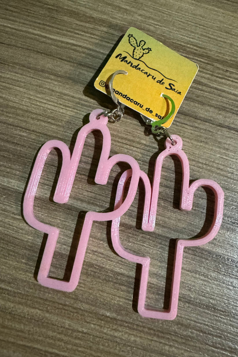 Brincos "Mandacaru de Saia"