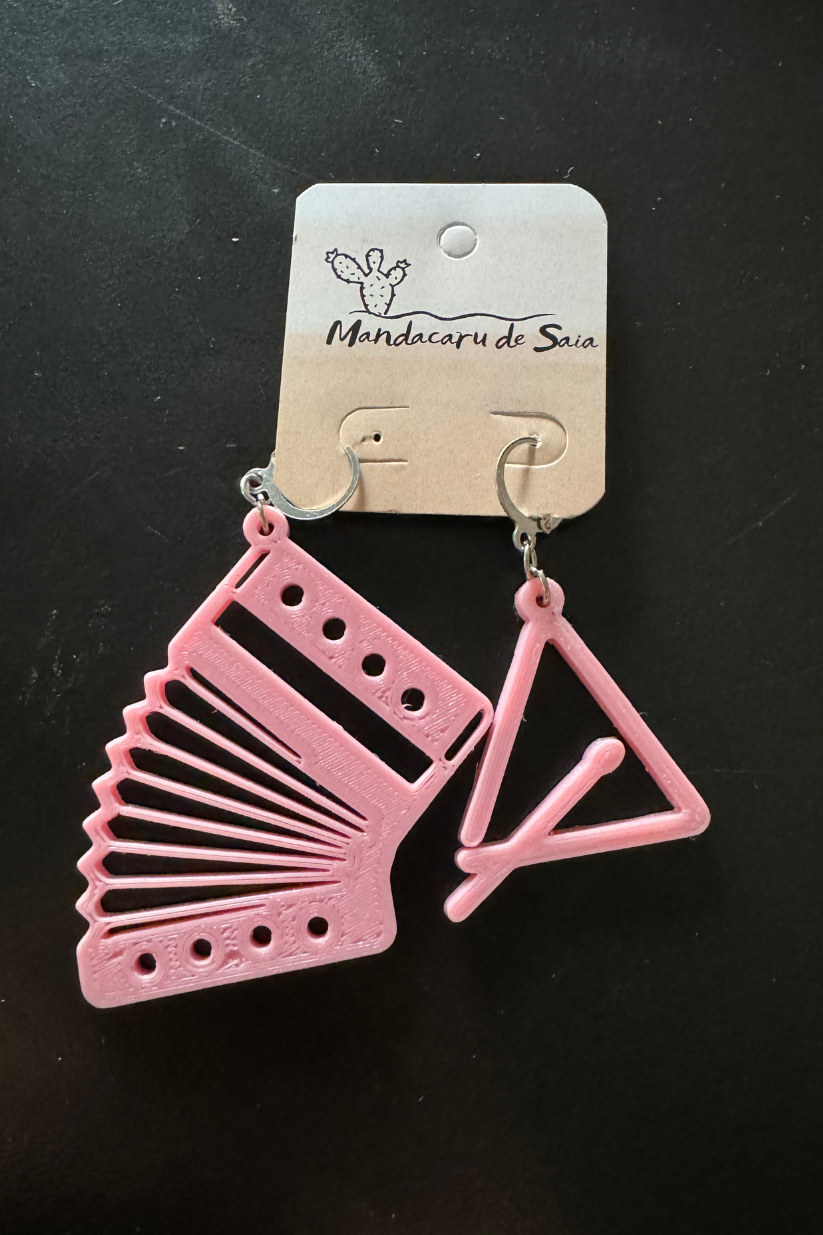 Brincos "Mandacaru de Saia"