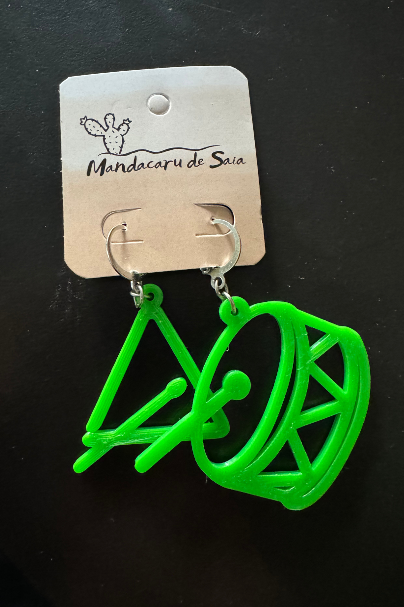 Brincos "Mandacaru de Saia"